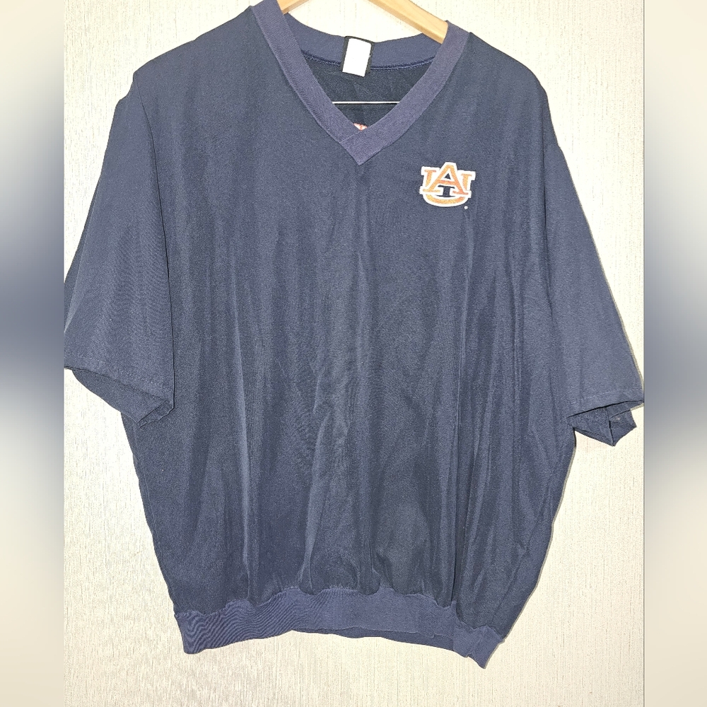 Auburn University Mens Large Microfiber Datrek Golf Windbreaker